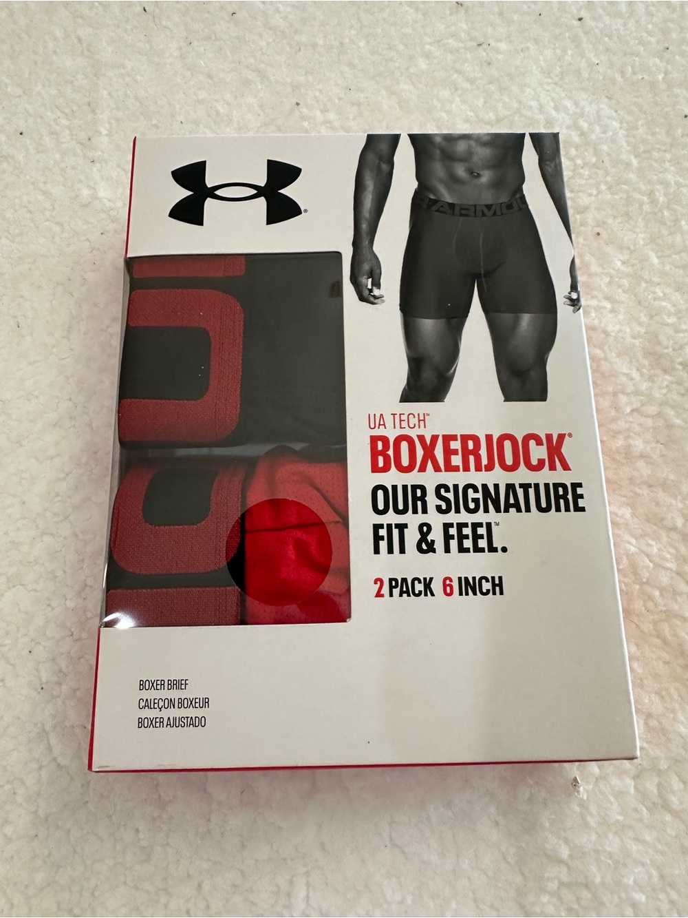 Under Armour UA Tech Boxerjock 2-Pack Boxer Briefs